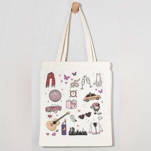 Music Graphic Tote Bag